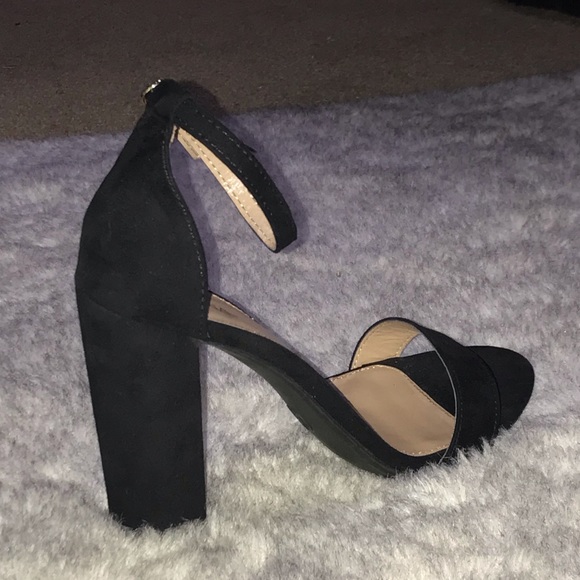 Merona black high heels - Picture 4 of 4